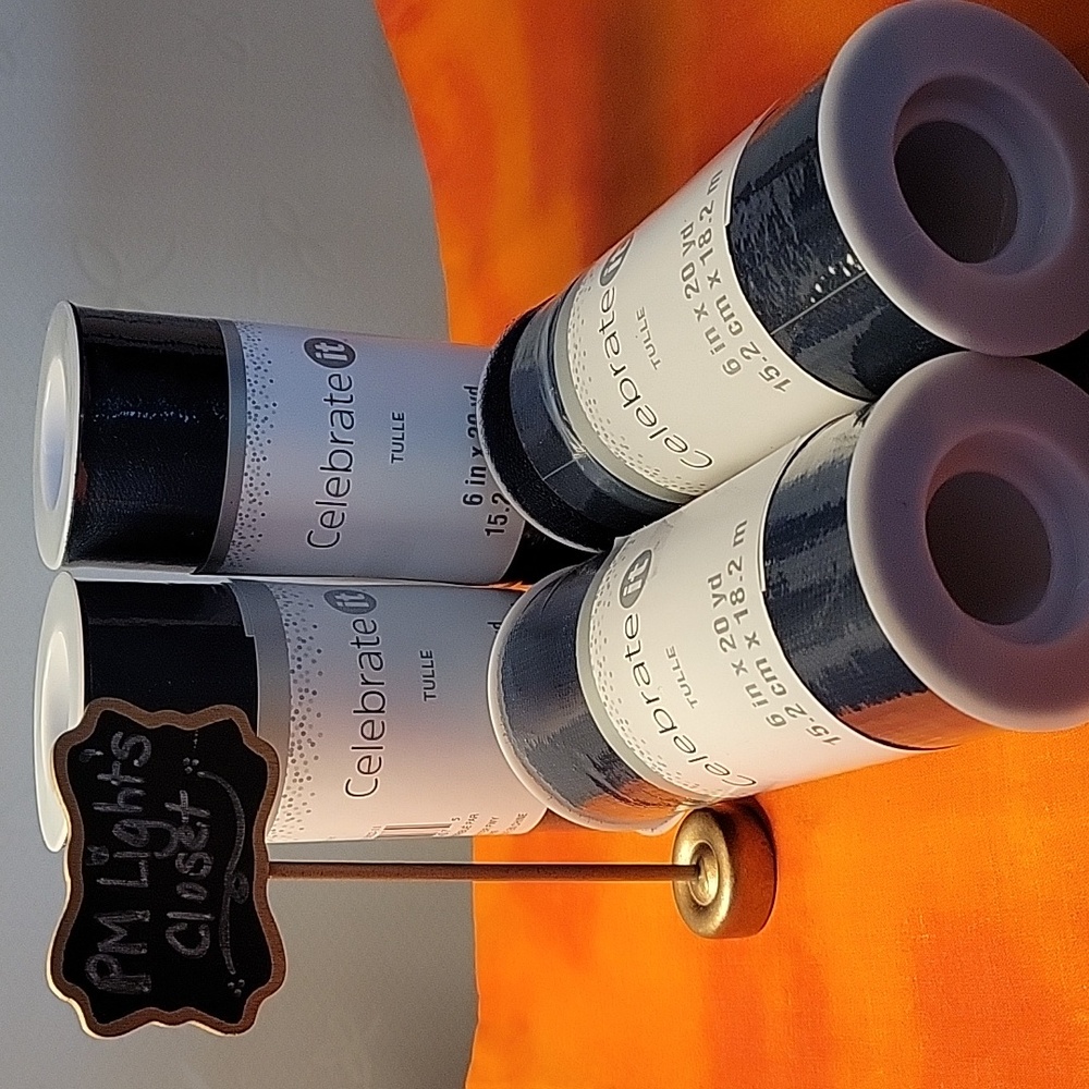 Celebrate It Navy Tulle 4 Rolls New Wedding Party